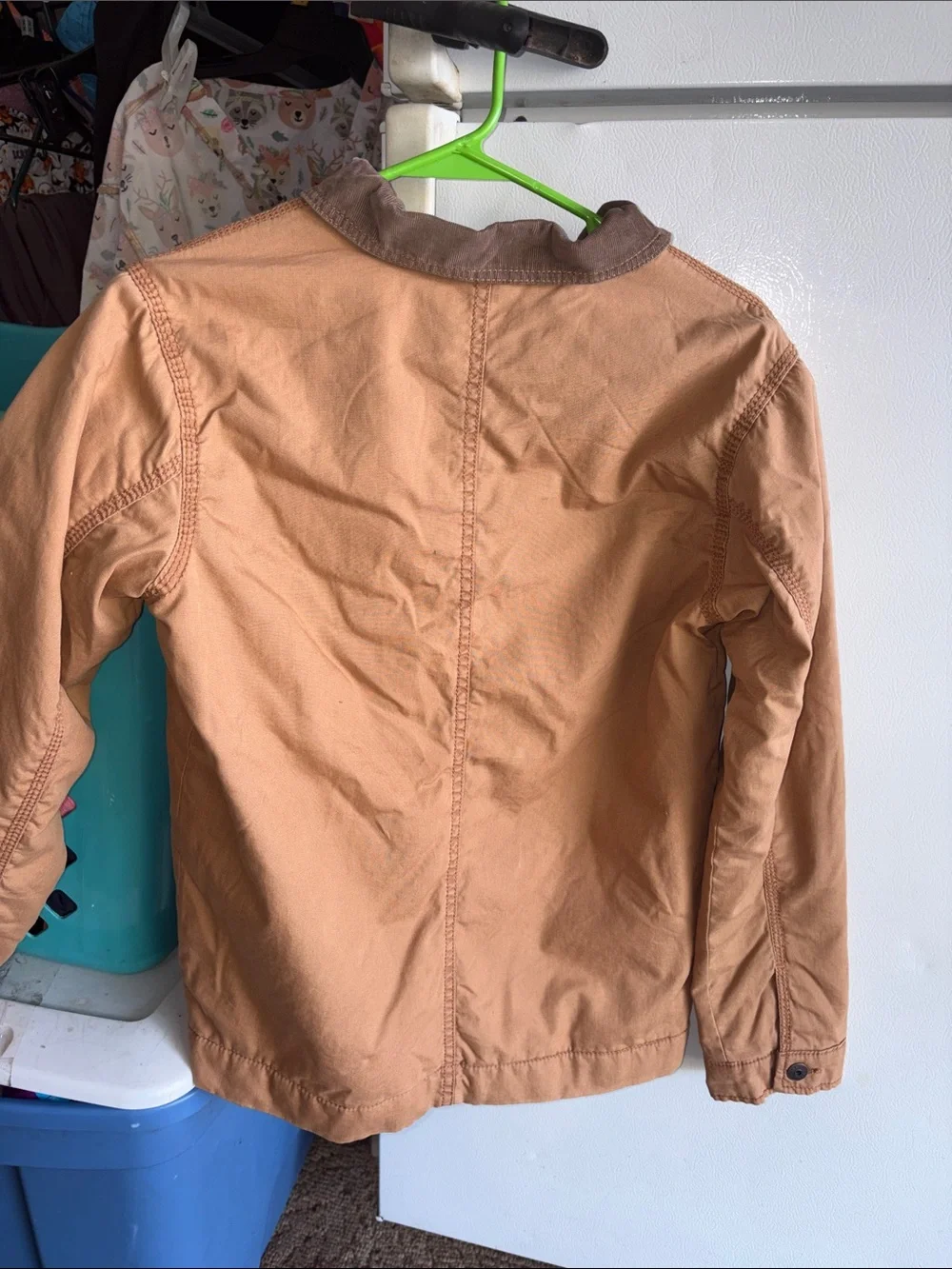 OshKosh B'gosh Brown Tan Work-Style Barn Kids' Jacket 14